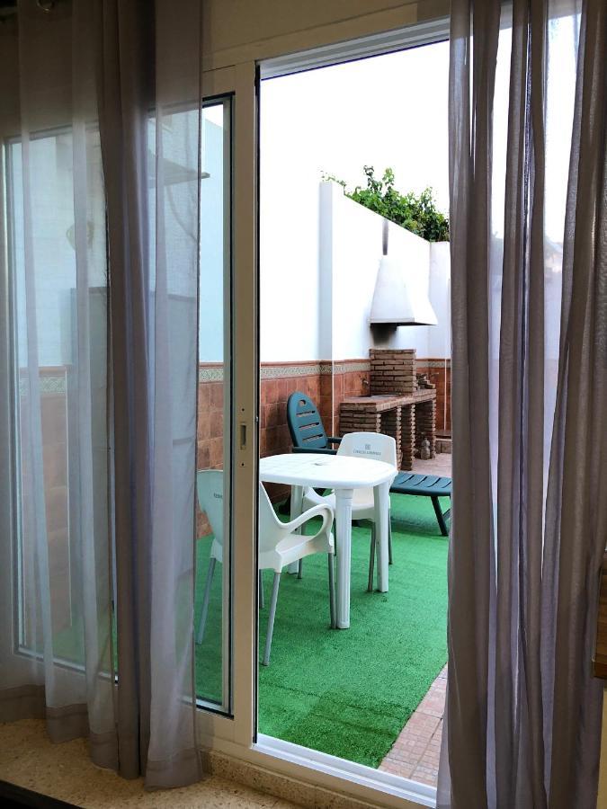 Apartamento con piscina en Ciudad Jardín Málaga Exterior foto