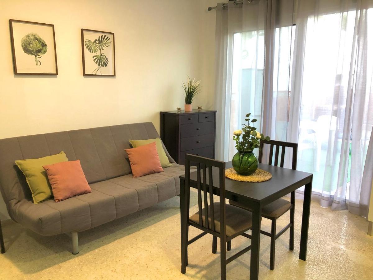 Apartamento con piscina en Ciudad Jardín Málaga Exterior foto