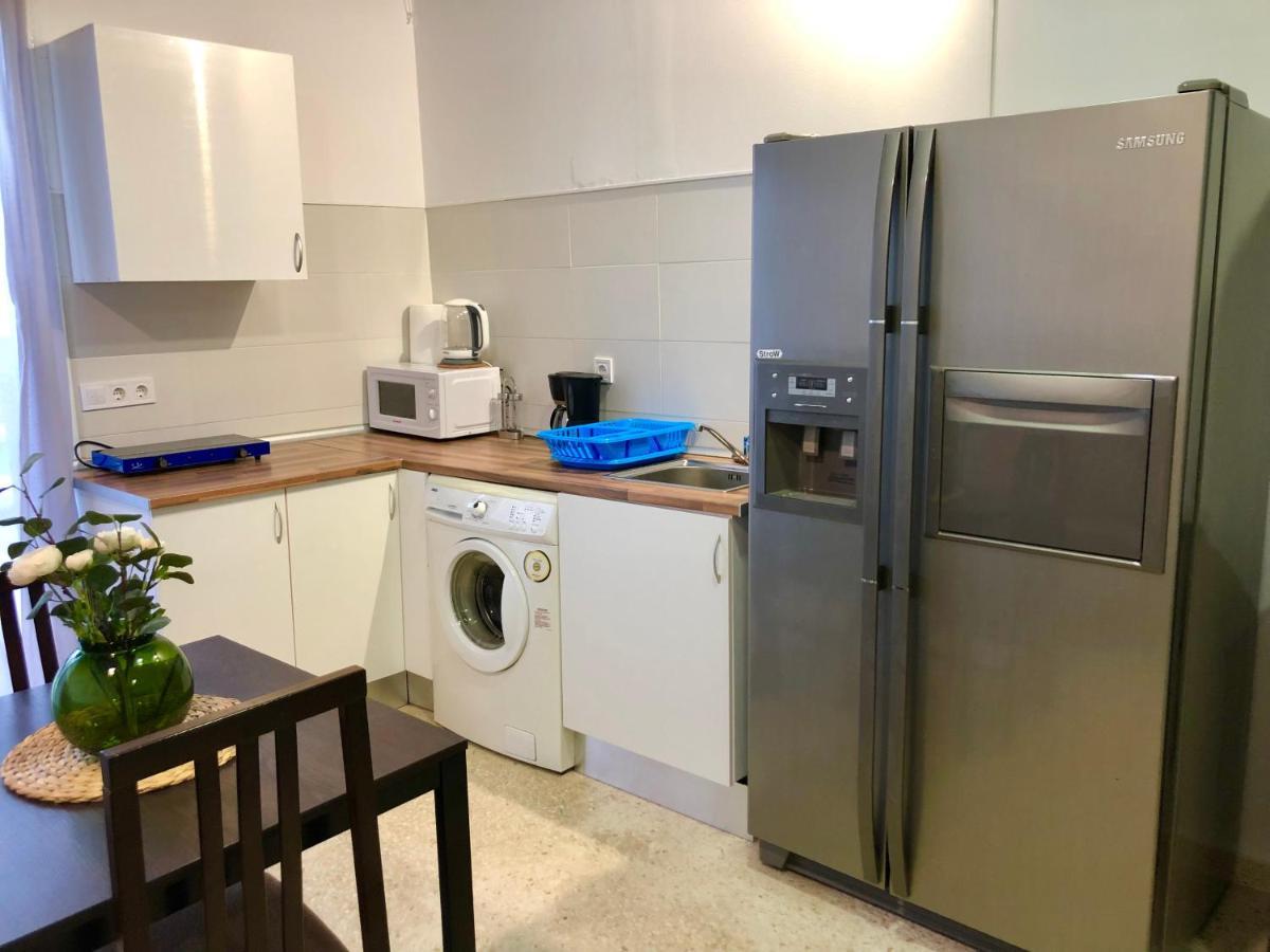 Apartamento con piscina en Ciudad Jardín Málaga Exterior foto
